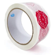 Roll Of Silent Adhesive Tape Warranty Seal Packaging E-Commerce