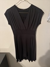 Short Sleeve Little Black Cocktail Dress Size M