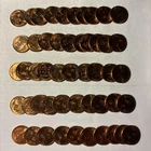 1954-S WHEAT Cents Roll Of 50 Coins In Nice Red/brown ConditionSee Pictures#7