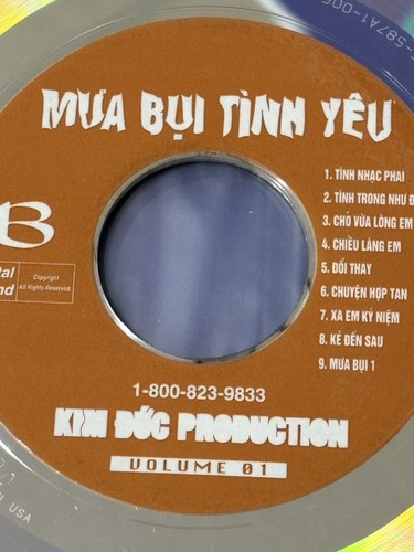 Vietnamese Karaoke LaserDisc~Mua Bui Tinh Yeu. Kim Duc Production Vol. 01 - Picture 5 of 7