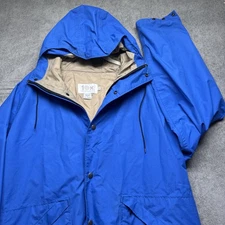 10X Gore-Tex Rainwear Set XL Blue Waterproof Hunting Jacket Pants Outdoor Gear