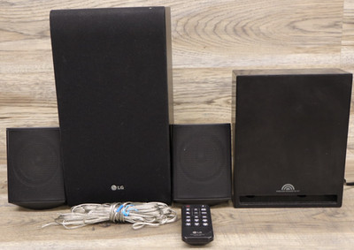 LG SPJ4-S Wireless Receiver S65S3-S Rear Speaker Kit & Subwoofer SBJ4B-W REMOTE