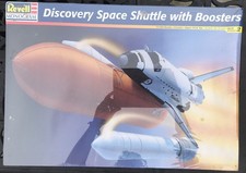 Revell Factory sealed Discovery Space Shuttle with Boosters 1:144 Monogram