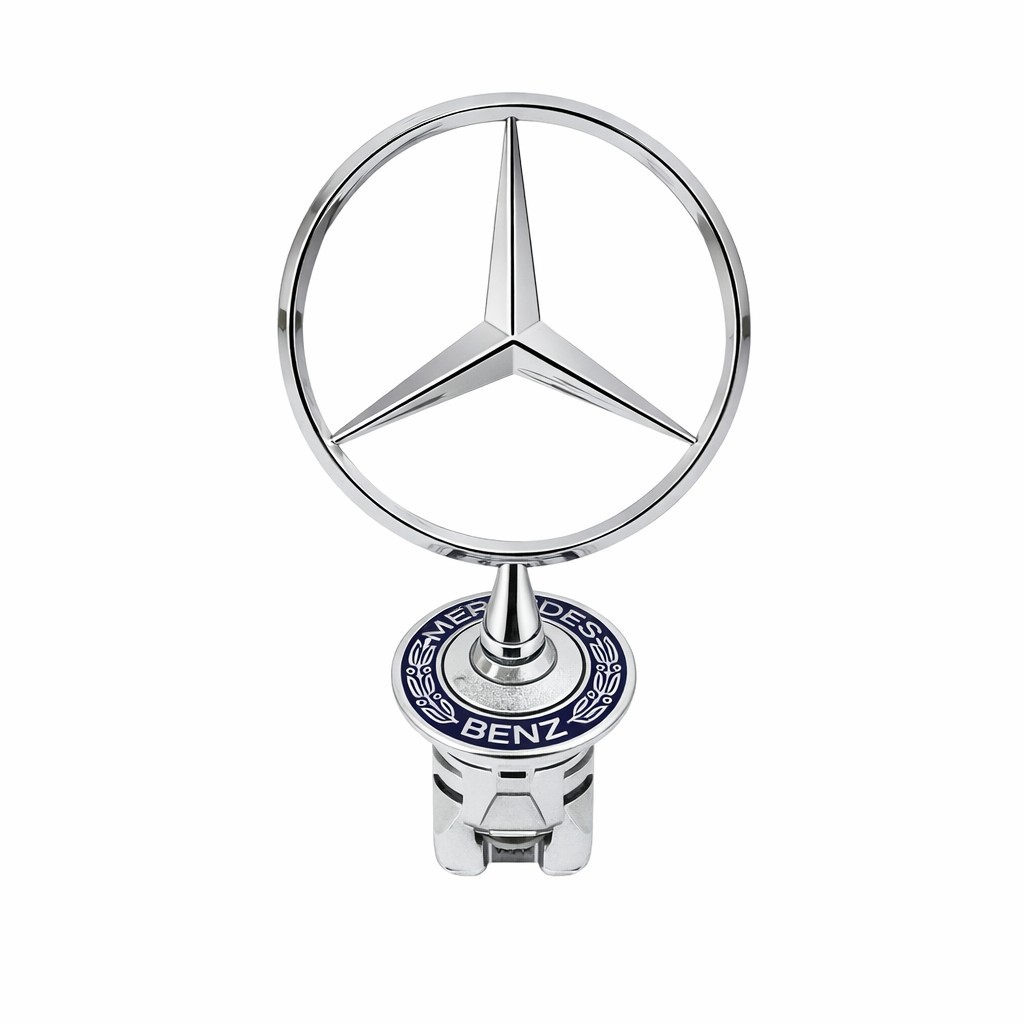 MERCEDES 94-07 Hood Emblem Star Ornament Genuine With 1yr Original