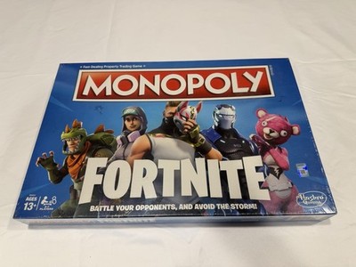 NEW Monopoly Fortnite Edition Board Game Hasbro Gaming E6603 Factory Sealed 2018