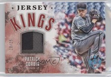 2019 Panini Diamond Kings Jersey Holo Blue 20/25 Patrick Corbin #JK-PC 0jk5