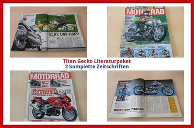 Titan Gecko Literaturpaket - 2 komplette Zeitschriften