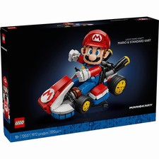 Lego Super Mario Kart Mario & Standard Kart 72037 Building Set Brand New Sealed