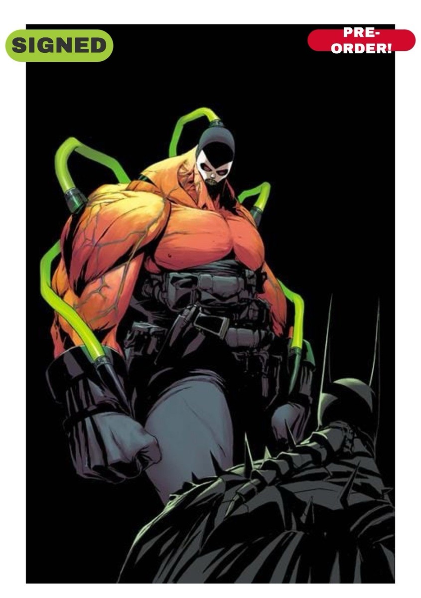 ABSOLUTE BATMAN #9 Signed By Scott Snyder 6/11/25 Bane's 1st Cover