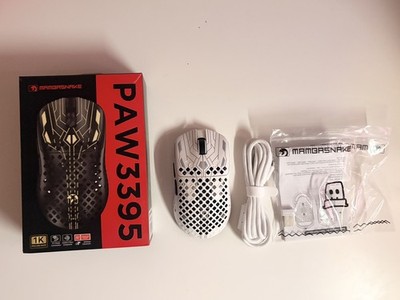 MAMBA SNAKE M2 Carbon Fiber Gaming Mouse White