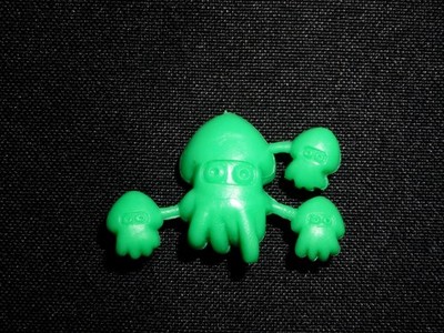 Super Mario Bros 3 Blooper & Babies Rubber Eraser Keshi Figure