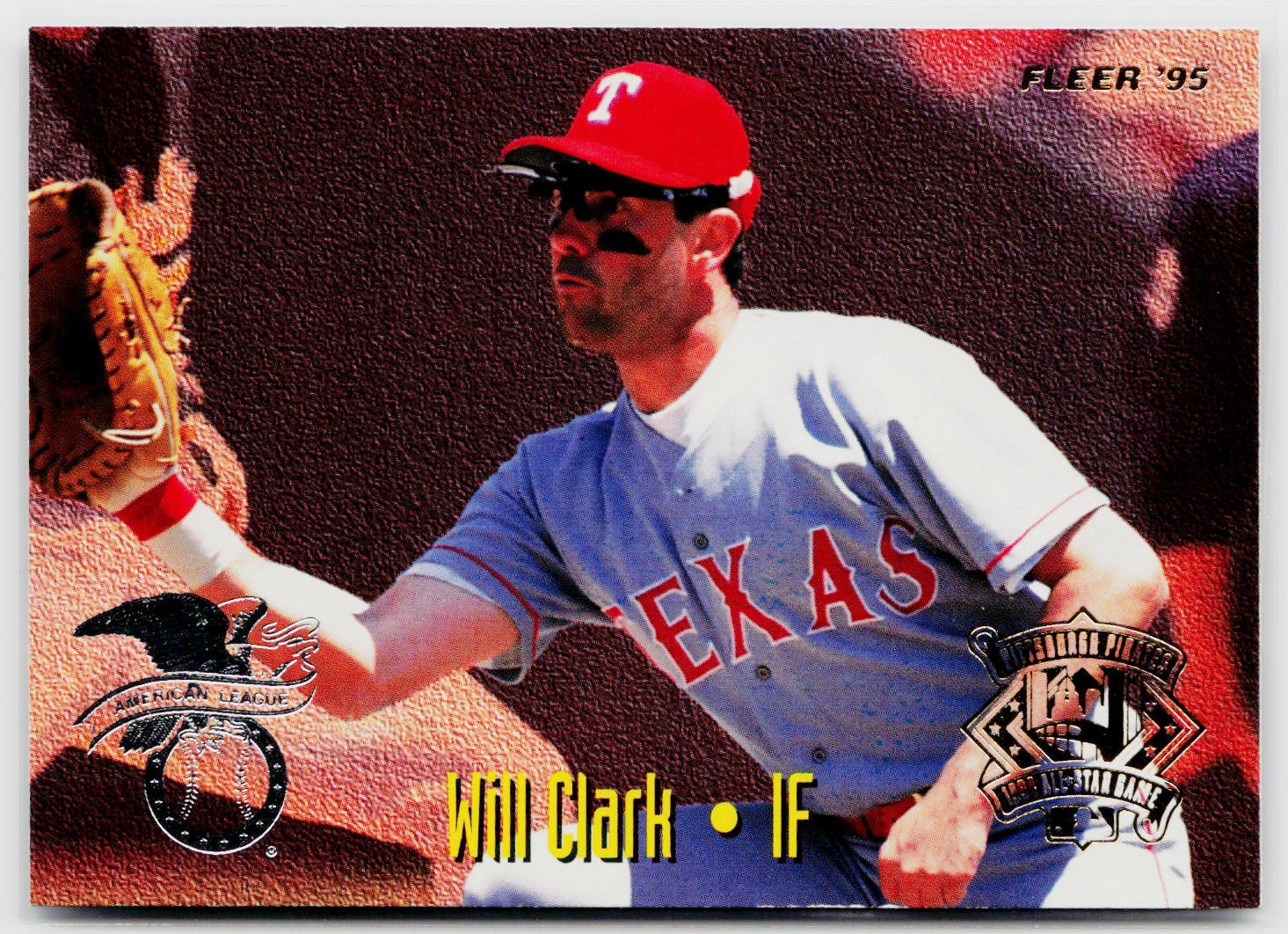 1995 Fleer #12 Will Clark / Carlos Garcia All-Stars