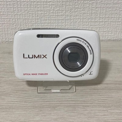 Panasonic LUMIX DMC-S1 White Compact Digital Camera Excellent