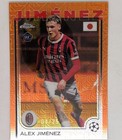 Alex Jimenez 2024-25 Topps Chrome UCC Japan Edition Orange 04/25 RC #73
