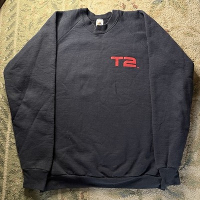 Vintage 1990 Terminator 2 Judgment Day Movie Promo Sweatshirt T2 Rare XL