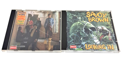 Savoy Brown CD Bundle 2 Albums Looking In Shake Down Blues Rock VG+