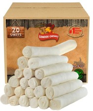 Retriever Roll 9-10" All Natural Rawhide Chews 20 Pack 