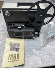 Vintage Kodak M68 Instamatic Super 8 8mm Movie Film Projector Rare Tested