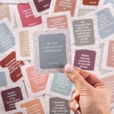 DIVERSEBEE Bible Verse Cards, 60 Unique, Assorted Mini Scripture Encouragemen...