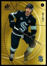 2025-26 SP Game Used #74 Chandler Stephenson Gold #/149 SN