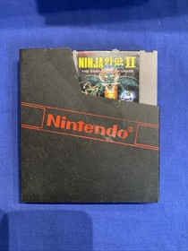 Ninja Gaiden II 2 The Dark Sword Of Chaos For Nintendo Entertainment System