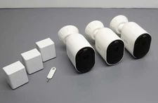 Arlo Pro 4 Spotlight Wire-Free Camera Security System VMC4350P - 3-Pack