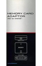 PS3 Memory Card Adapter CECHZM1J Sony Playstation 3 Used Rare Auth From Japan