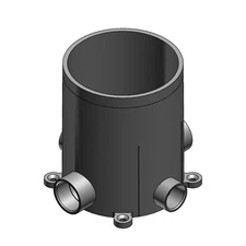 Carlon E971FB round Nonmetallic Floor Box