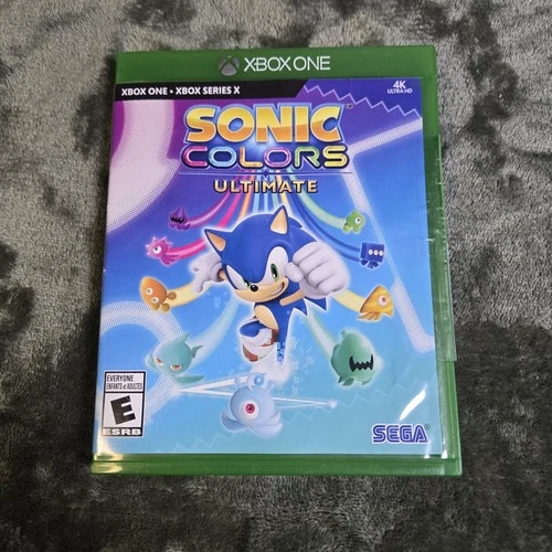Sonic Colors Ultimate Launch Edition for Xbox One/Series x New Sealed