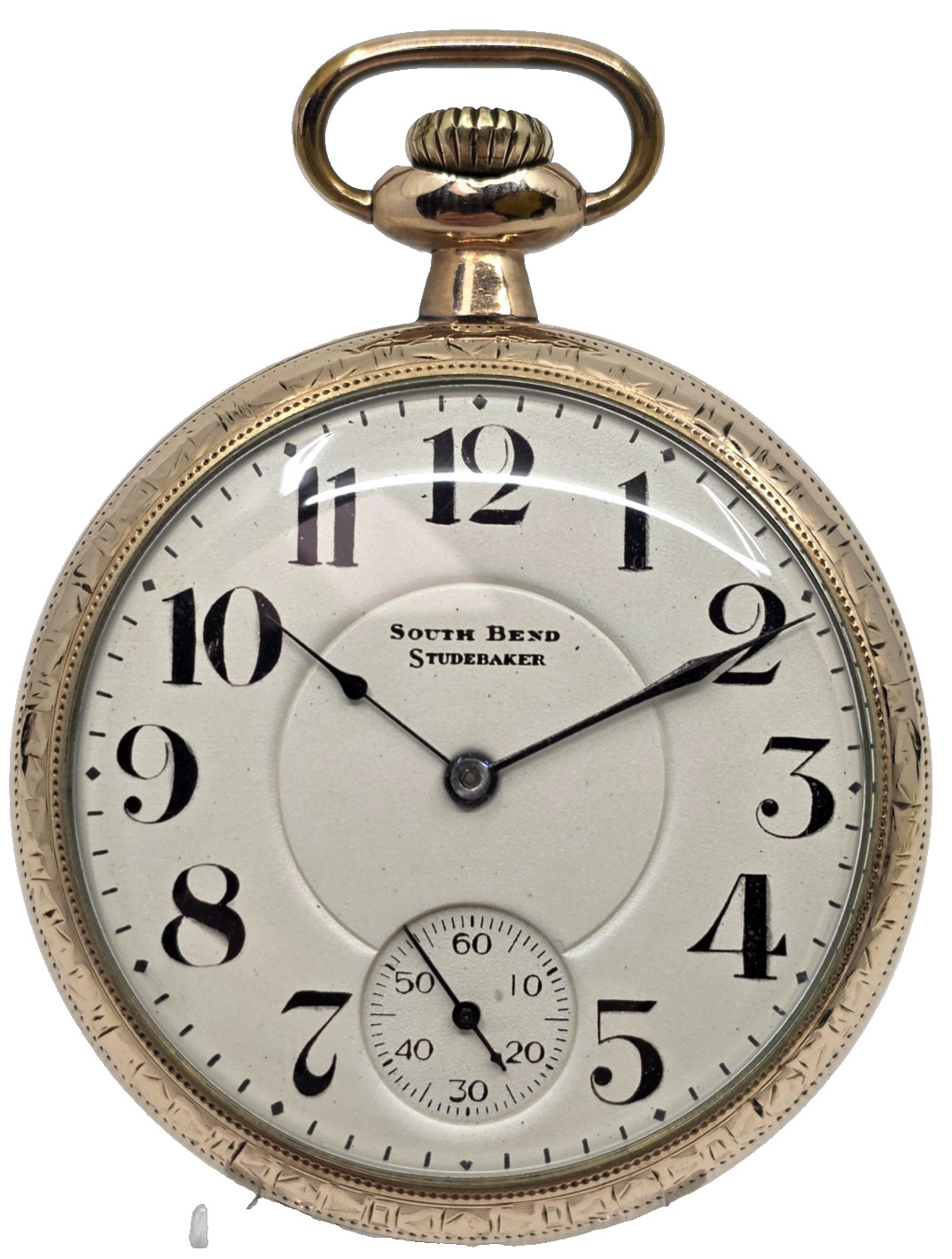 1926 South Bend STUDEBAKER 8 Adjustments Gold Filled 21 Jewels 16s Pocket Watch