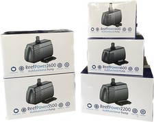 Blue Marine Reef Aquarium Power Sump Pump Fish Tank Oxygen Submerse or Dry Mount