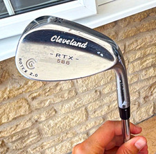 Cleveland RTX 588 Rotex 2.0 Wedge 54° Steel Shaft RH Silver/Black Mens