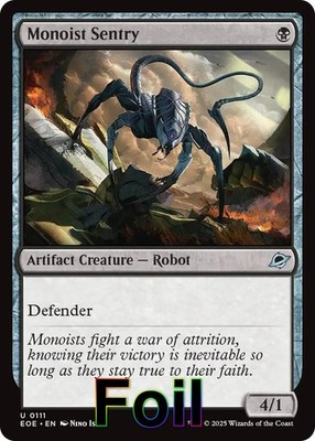 Monoist Sentry- (NM)-*Foil*-EN-[EOE - 111]