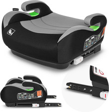 Rialzo Auto per Bambini LUUK FIX I-Size, Facile Installazione ISOFIX O/E Cintura