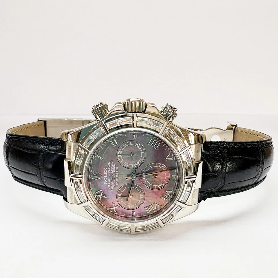Rolex Cosmograph Daytona, 116589BR, 40mm, White Gold, Black Mother of Pearl R... - Image 3 of 4