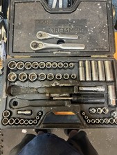 USA Made Craftsman 52 Piece Mechanics Tool Set Socket Set SAE and MM