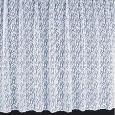 CLEARANCE Paisley Net Curtains –Beautiful Sheer Window Panel- Sold By The Metre