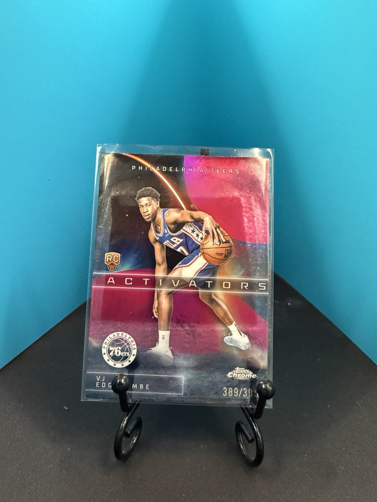 Topps Chrome 2025/2026 Rookie  VJ Edgecombe Activator 389/399