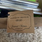 Sonnet Chimes by Carson Home Accents Rainbow Bridge Pet Wind Chimes - NIB — photo 3
