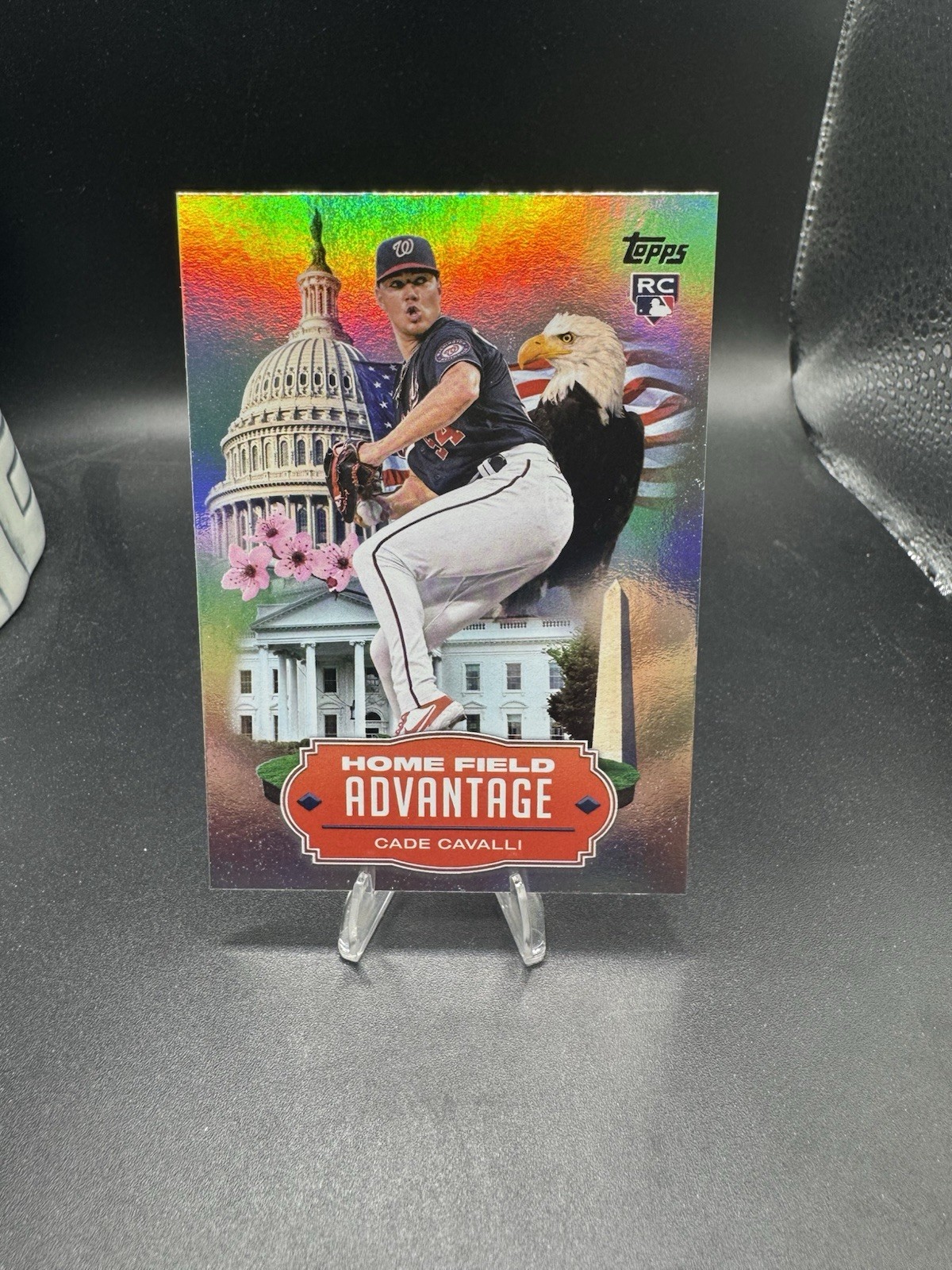 2023 Topps Update Cade Cavalli  #HA-30 Home Field Advantage SSP Insert Case Hit