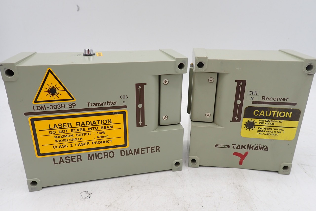 Takikawa LDM-303H-SP Laser Micro Diameter Transmitter & Receiver