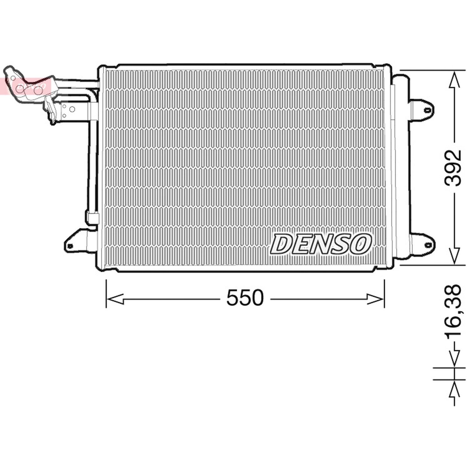 Denso Dcn32032 Air Conditioning Condenser - Image 23