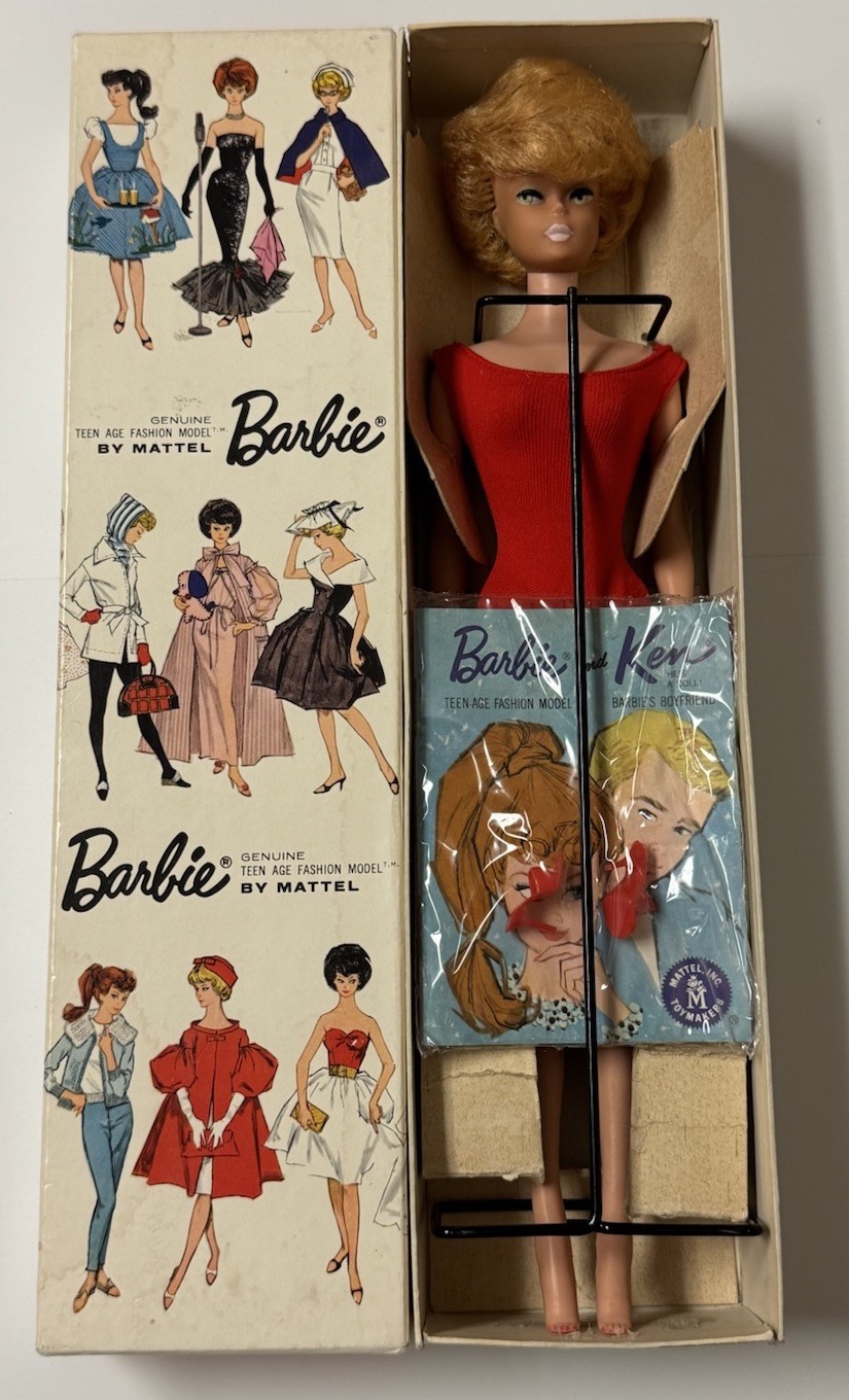 barbie Platinum doll vintage 1960s mint Box Is Used