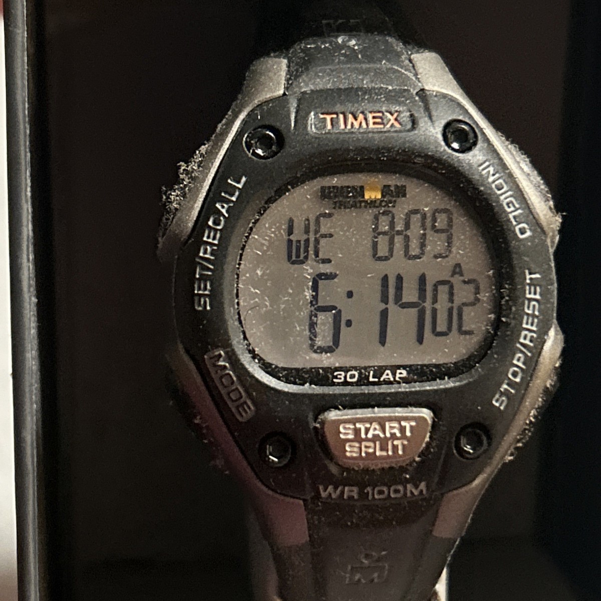 Timex Women\'s Watch T5E961 Ironman Quartz Digital Indiglo Black Rubber Band 34mm Timex Ironman 30 Lap Watch Women 34mm Black Indiglo WR 100M  main image 2