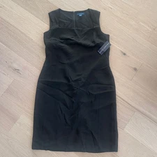 NWT Karen Scott Sheath Dress Work Wear Classic Black Dress Size Womens 12