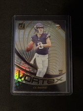 2024 Panini Donruss - Vortex J.J. McCarthy #VOR-JMC Galactic (RC)