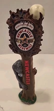 Large(13") Newcastle Werewolf in Blood Red Ale Beer Tap Handle  Full Moon 2012