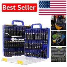 Comprehensive 55PCS Nut Driver Set with Pivoting Setter & Quick Change Function