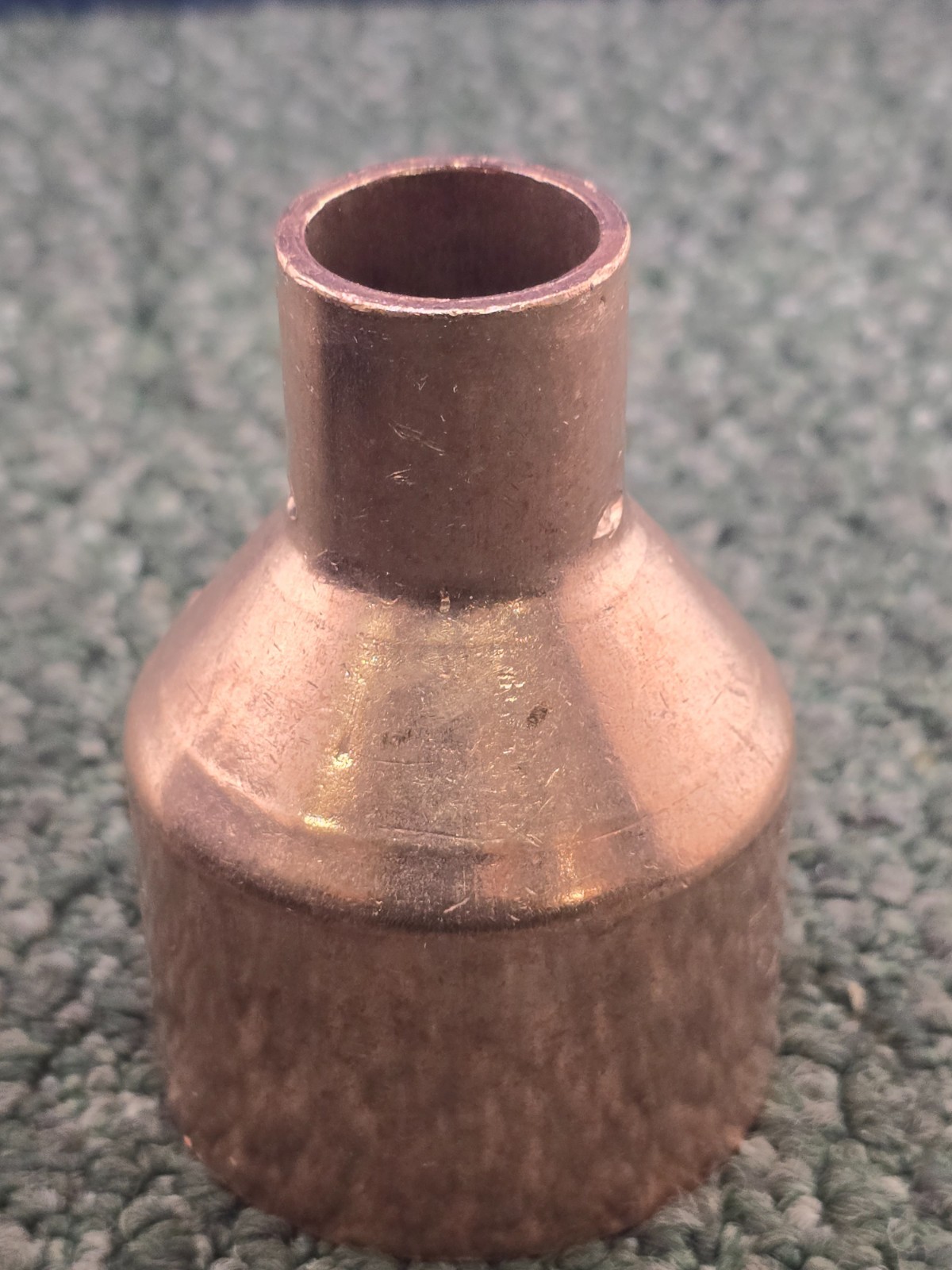 (QTY 5) Elkhart Wrot Copper Reducing Coupling Sweat Solder 2-inch x 3/4-inch