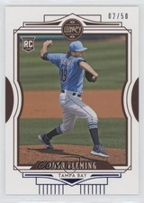 2021 Panini Chronicles Legacy Blue 2/50 Josh Fleming #3 1u6